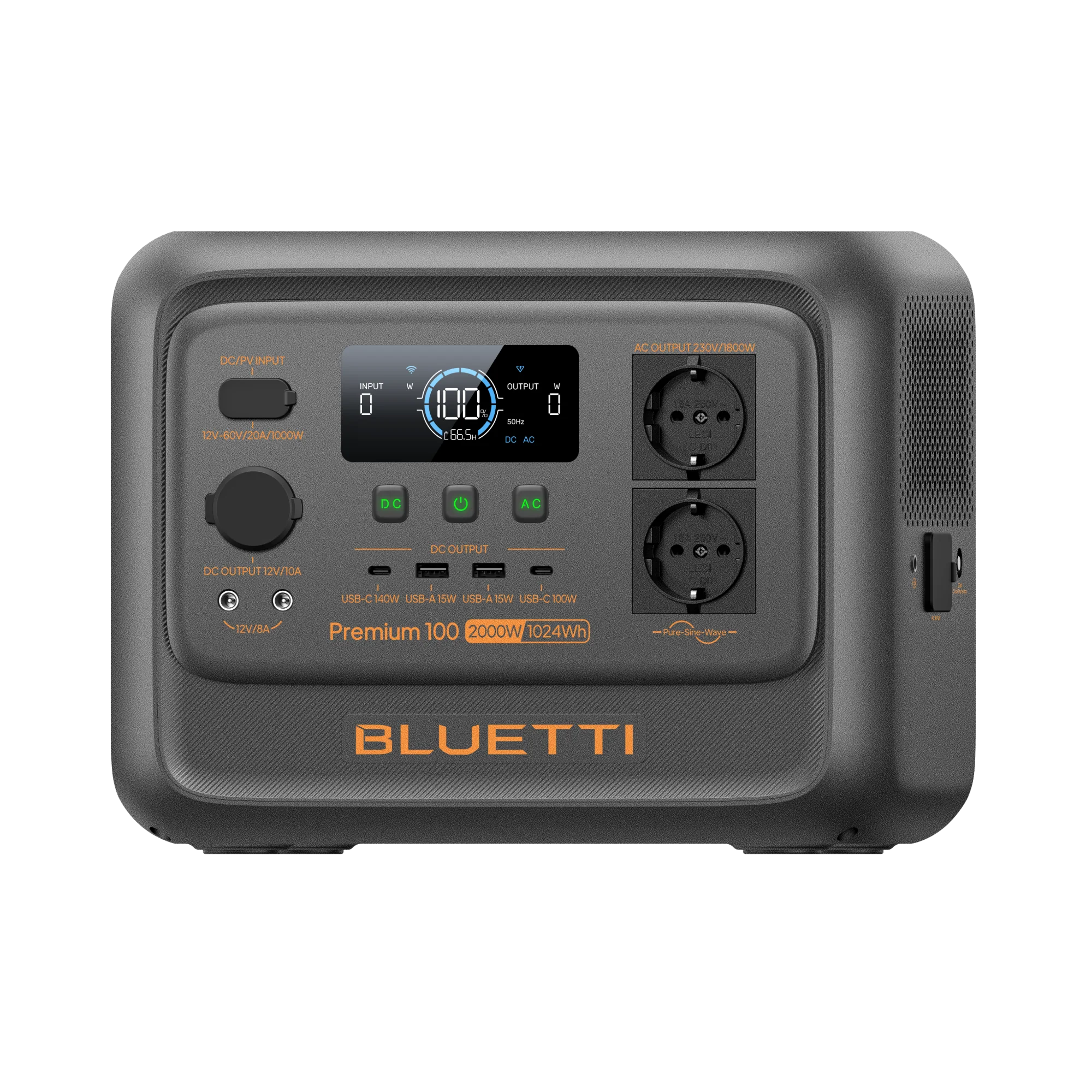 BLUETTI Premium 100 V2 Tragbare Powerstation | 2.000W 1.024Wh - Image 5