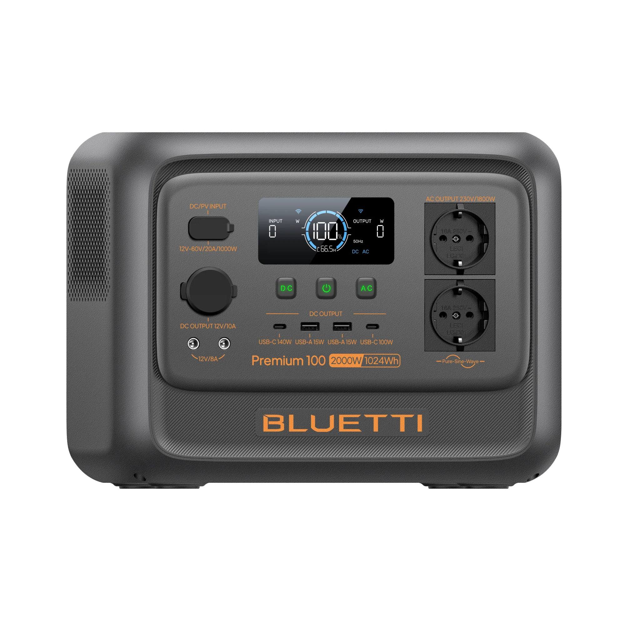 BLUETTI Premium 100 V2 Tragbare Powerstation | 2.000W 1.024Wh - Image 6