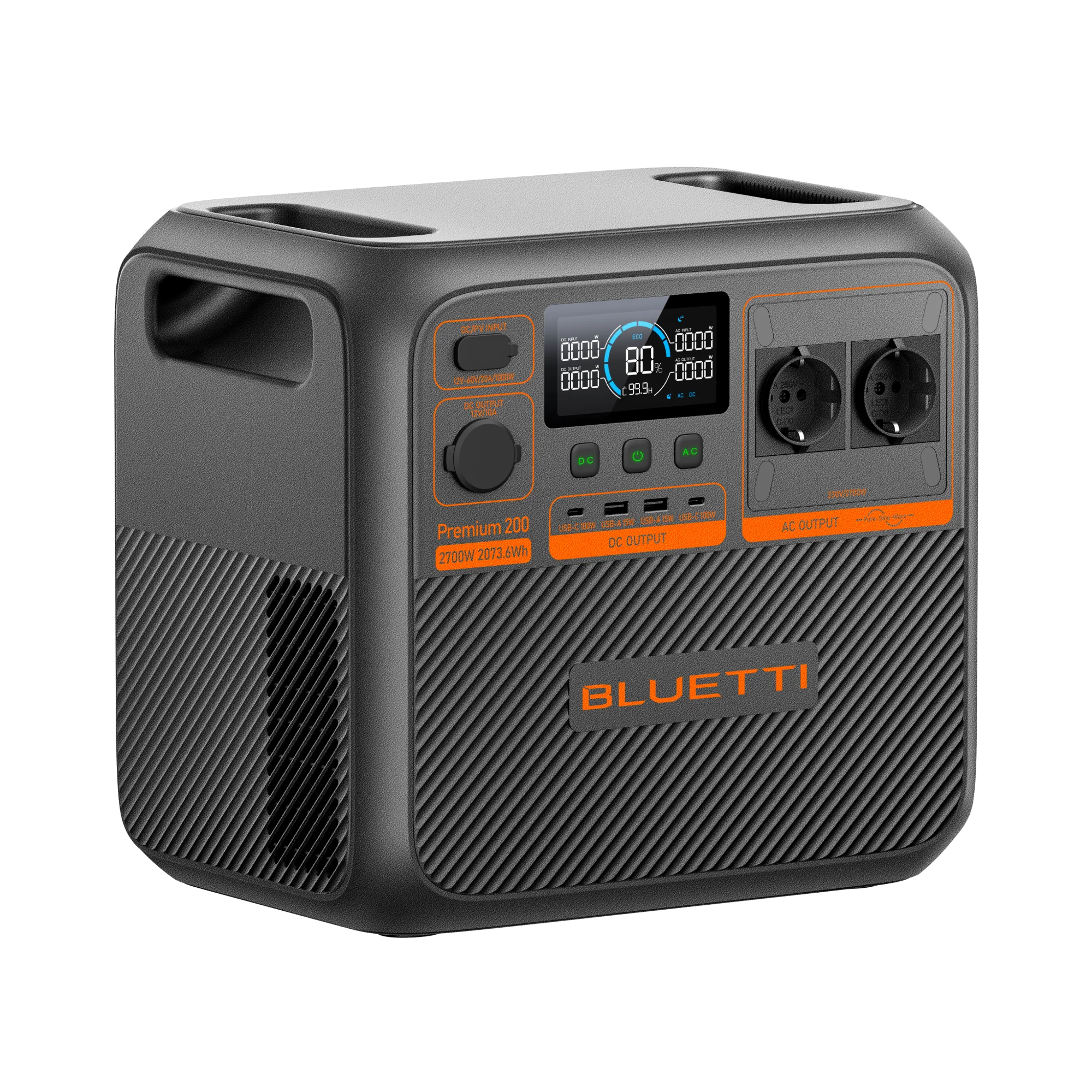 BLUETTI Premium 200 V2 Tragbare Powerstation | 2.700W 2.073,6Wh - Image 6