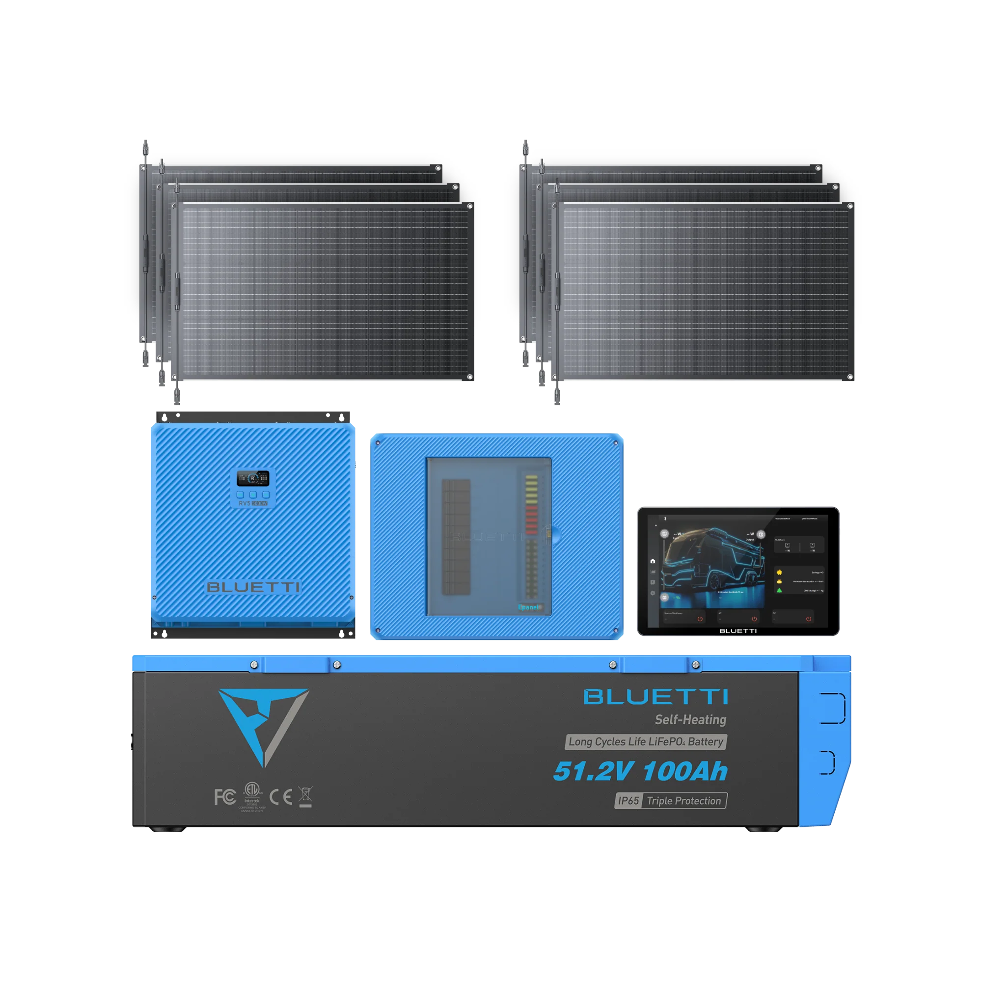 RV5+B4810+Epanel+Epad+600 W